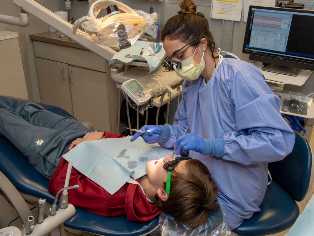 UMKC School of Dentistry Provides Free Pediatric Dental Exams UM