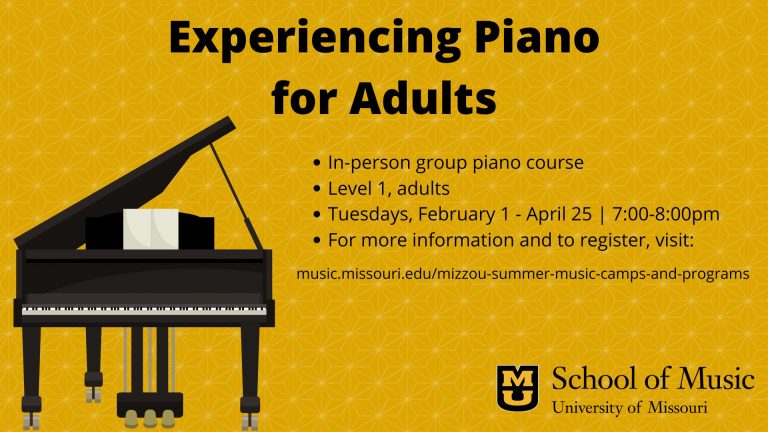 Experiencing Piano for Adults