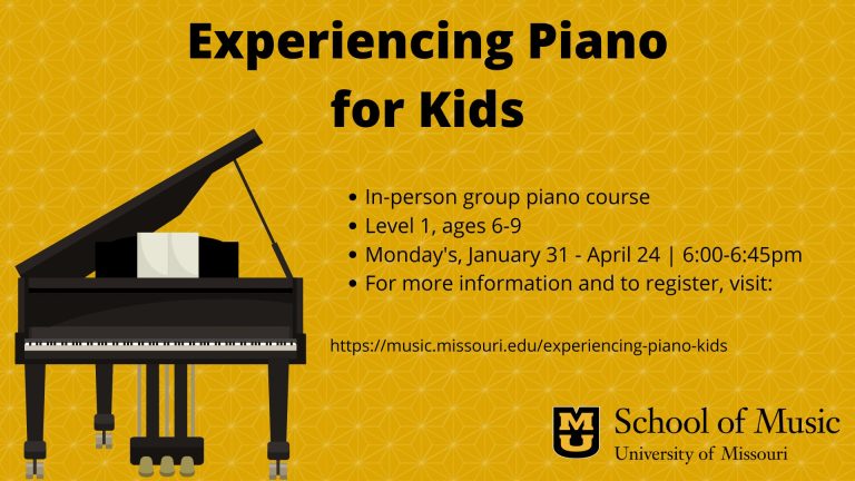 Experiencing Piano for Kids