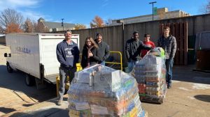 MSE Collects Canned Food