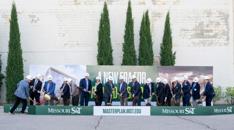 Curators break ground for S&T research building expansion, approve name change