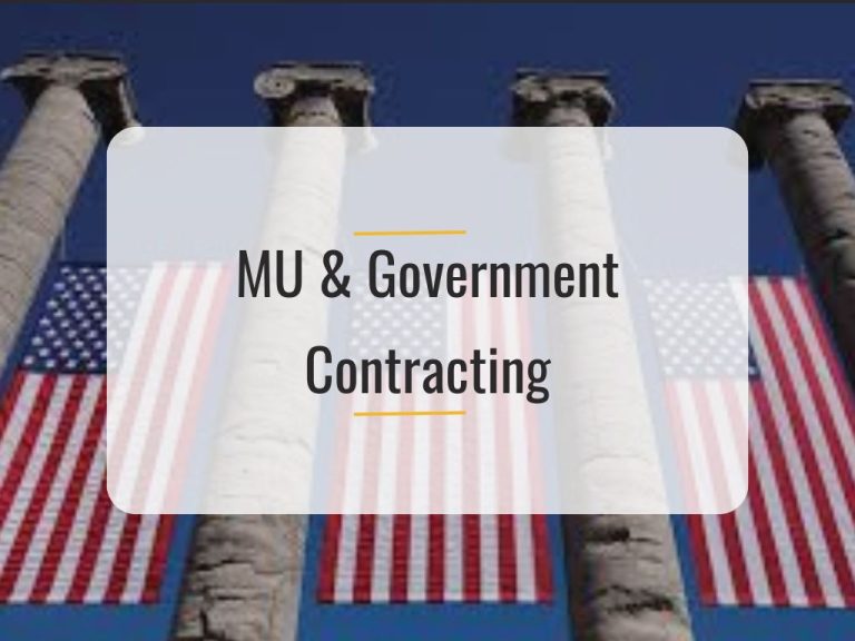 MU & Government Contracting