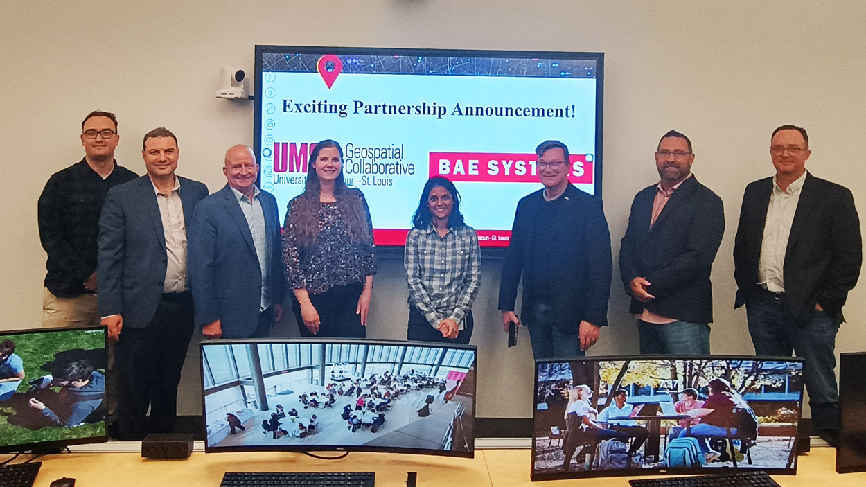 UMSL expands geospatial workforce development through new collaboration with BAE Systems