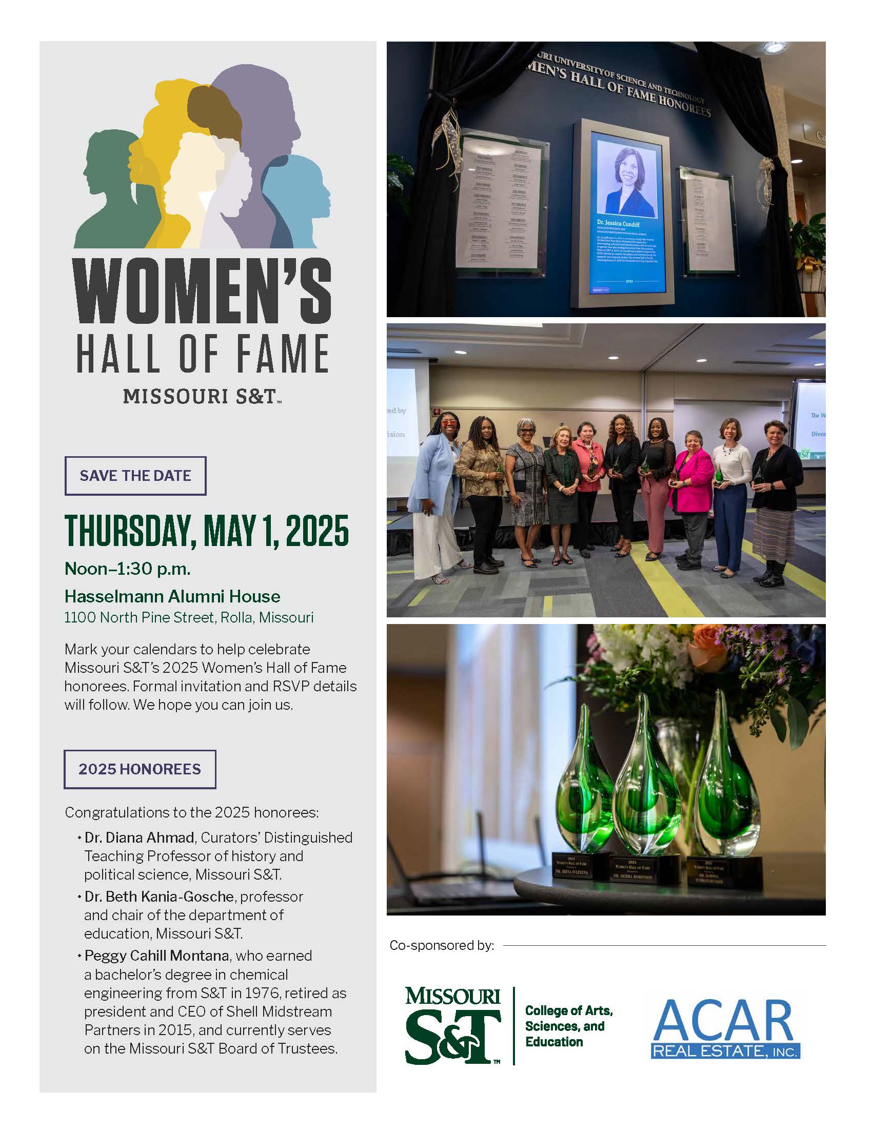 Women’s Hall of Fame Celebration-SAVE THE DATE