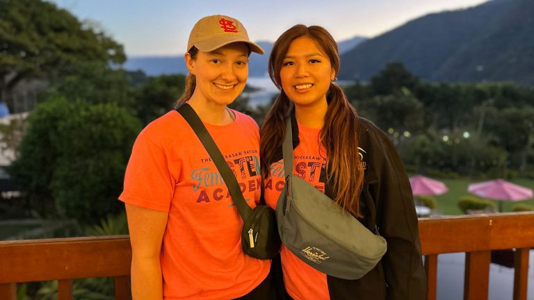 Upcoming UMSL Optometry graduates Alexandra Buffington and Vivien Pham build on shared interest in humanitarian work in Guatemala