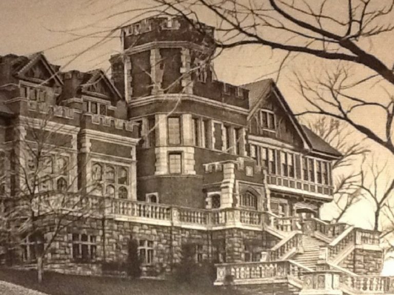 A spooky image of one of UMKC