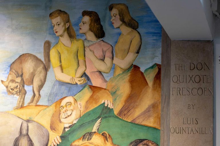 Photo of the murals that will be showcased in the lecture