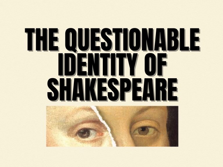 Dr. Felicia Hardison Londré presents”The Questionable Identity of Shakespeare”