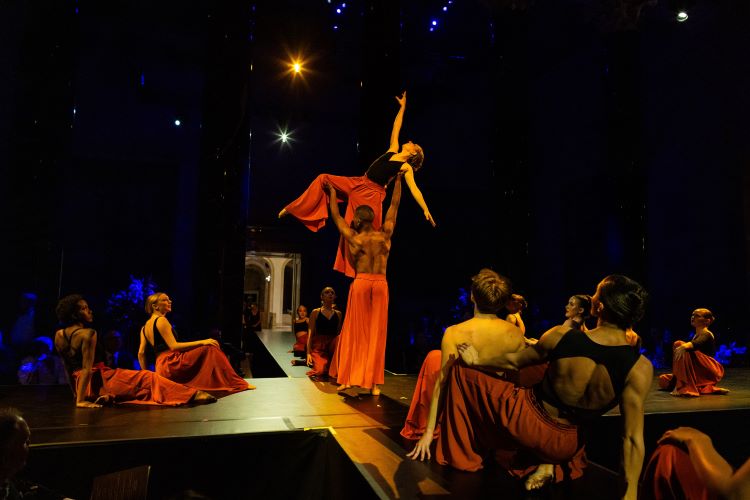 UMKC conservatory dancers at a performance
