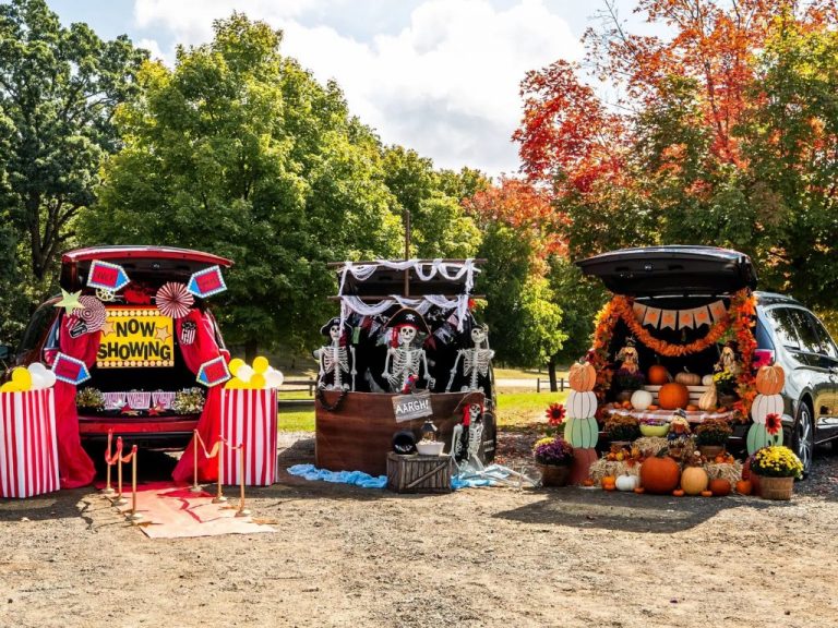 Three Trunk or Treat Cars